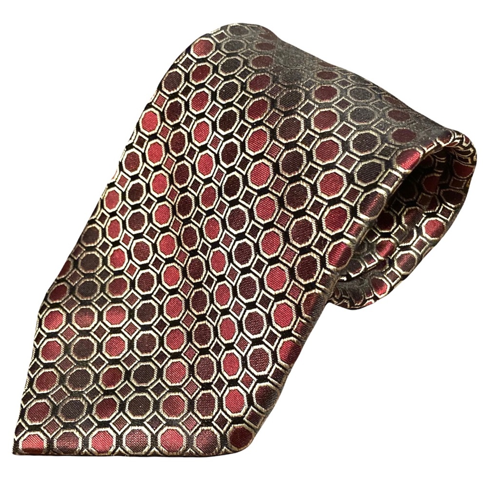JOSEPH & FEISS•100% SILK MEN’S ABSTRACT TIE•